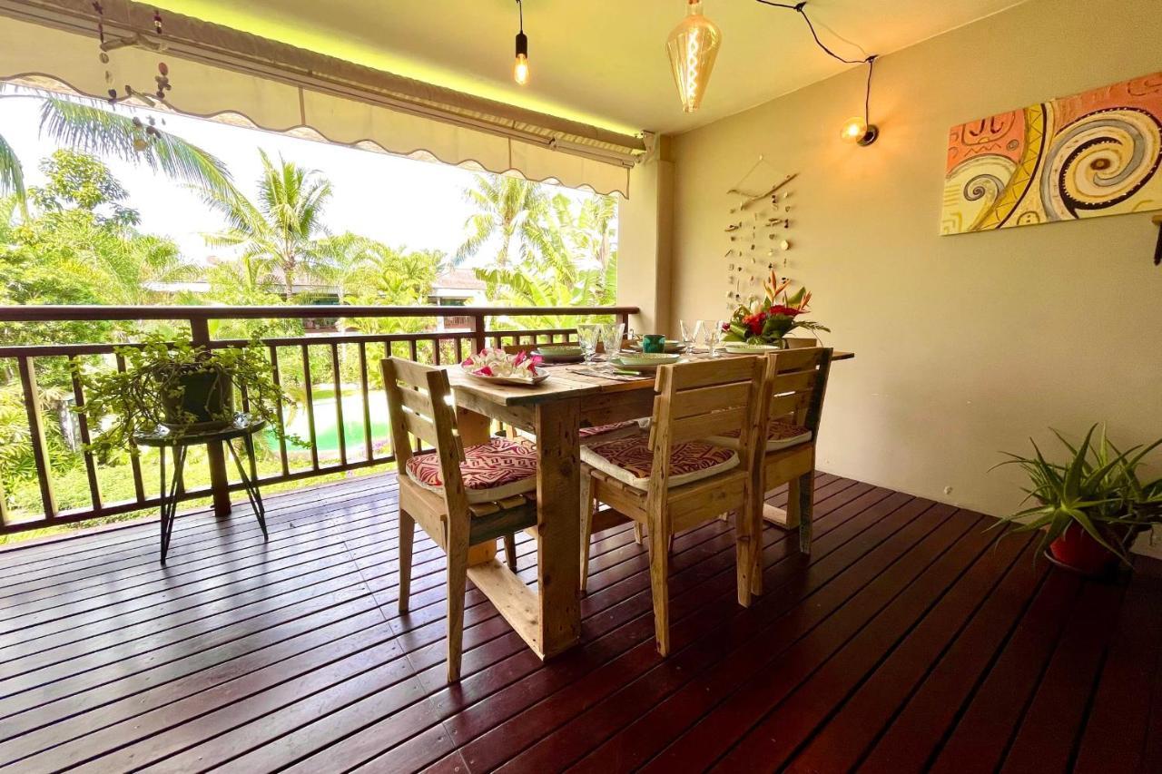 Vaiava Beach Carlton- Tahiti - Beachfront Luxury Residence & Pool - 4 Pers 푸나우이아 외부 사진