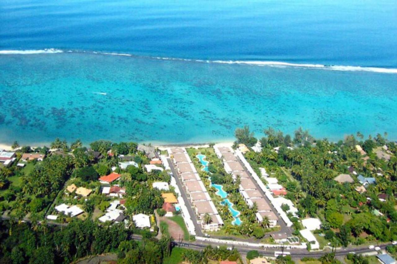 Vaiava Beach Carlton- Tahiti - Beachfront Luxury Residence & Pool - 4 Pers 푸나우이아 외부 사진